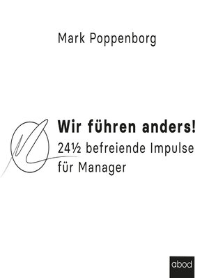 cover image of Wir führen anders!
